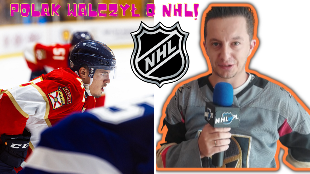 POLAK walczył o NHL! Tak poszło Maciasiowi w Panthers. TO NIE KONIEC