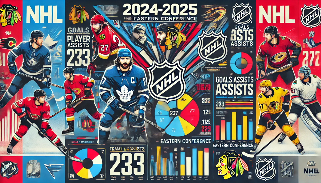 Kącik statystyk NHL. Minęła połowa sezonu. Przegląd Zachodu