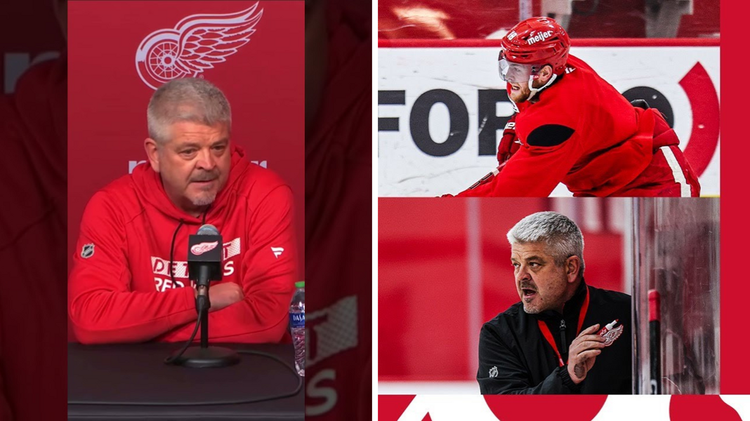 ANALIZA z NHL. Dodał im skrzydeł. Świetny start nowego trenera w Detroit