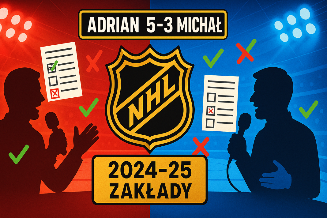 WYNIKI zakładów redakcji NHL w PL o przebieg sezonu 24/25!