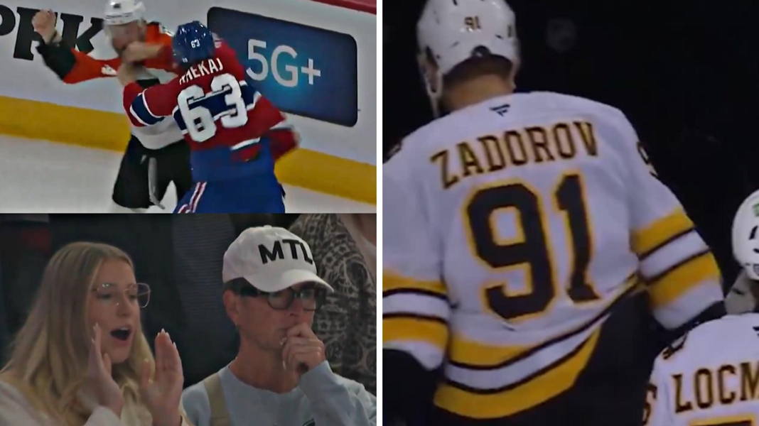 Sparingi w NHL: Dzień 3 i 4. Łzy matki dwóch braci i bieg do szatni po golu